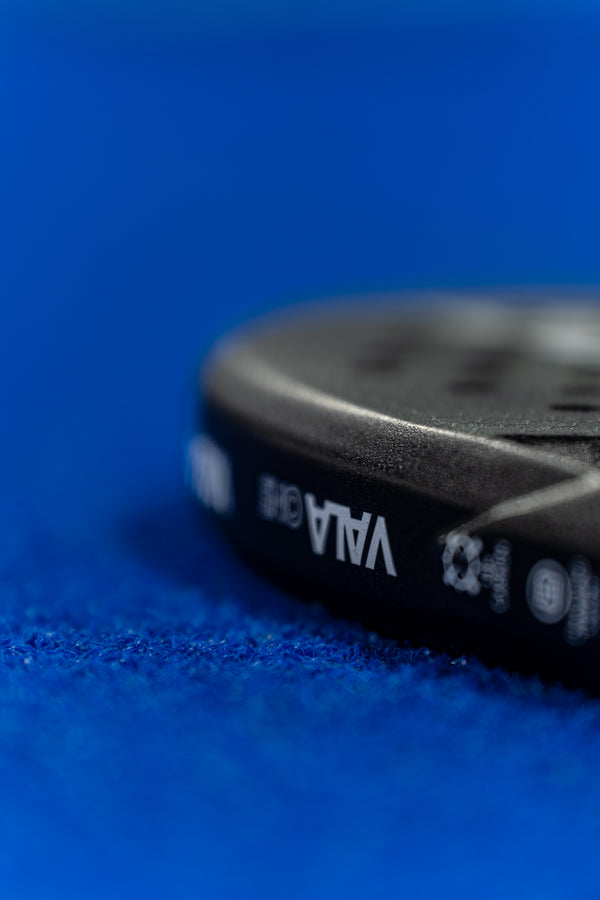 VALA padel racquet detail shot